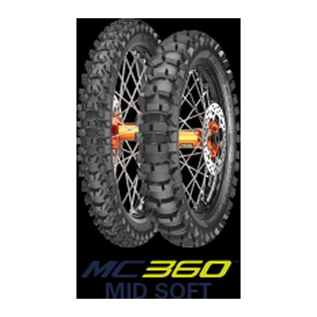 120/100 R18 68 M Metzeler Mc360 Mid Soft